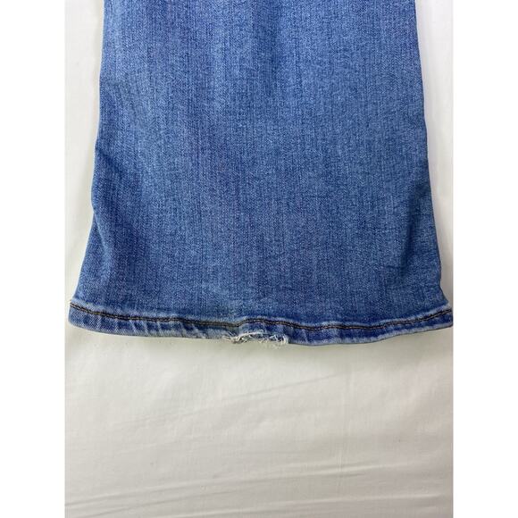 ASOS Jeans Women's 28x36 Tall Blue Light Wash High Rise Flare Jeans - Picture 9 of 10